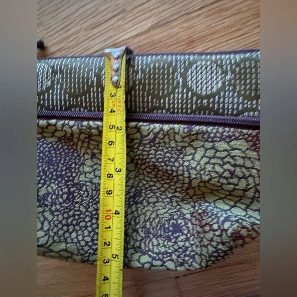 Maruca Green and Brown Women's Pouch